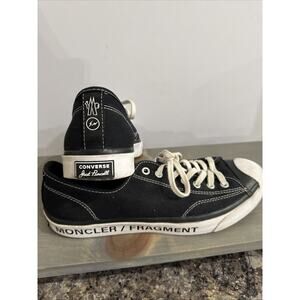 2021 Fragment Design x Moncler x Converse Jack Purcell Sz 10.5 Mens EUC